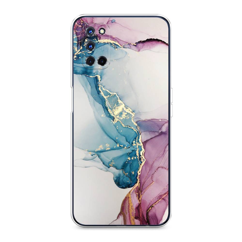

Чехол для Oppo A52/A72 "Розовые разводы рисунок", 253250-3