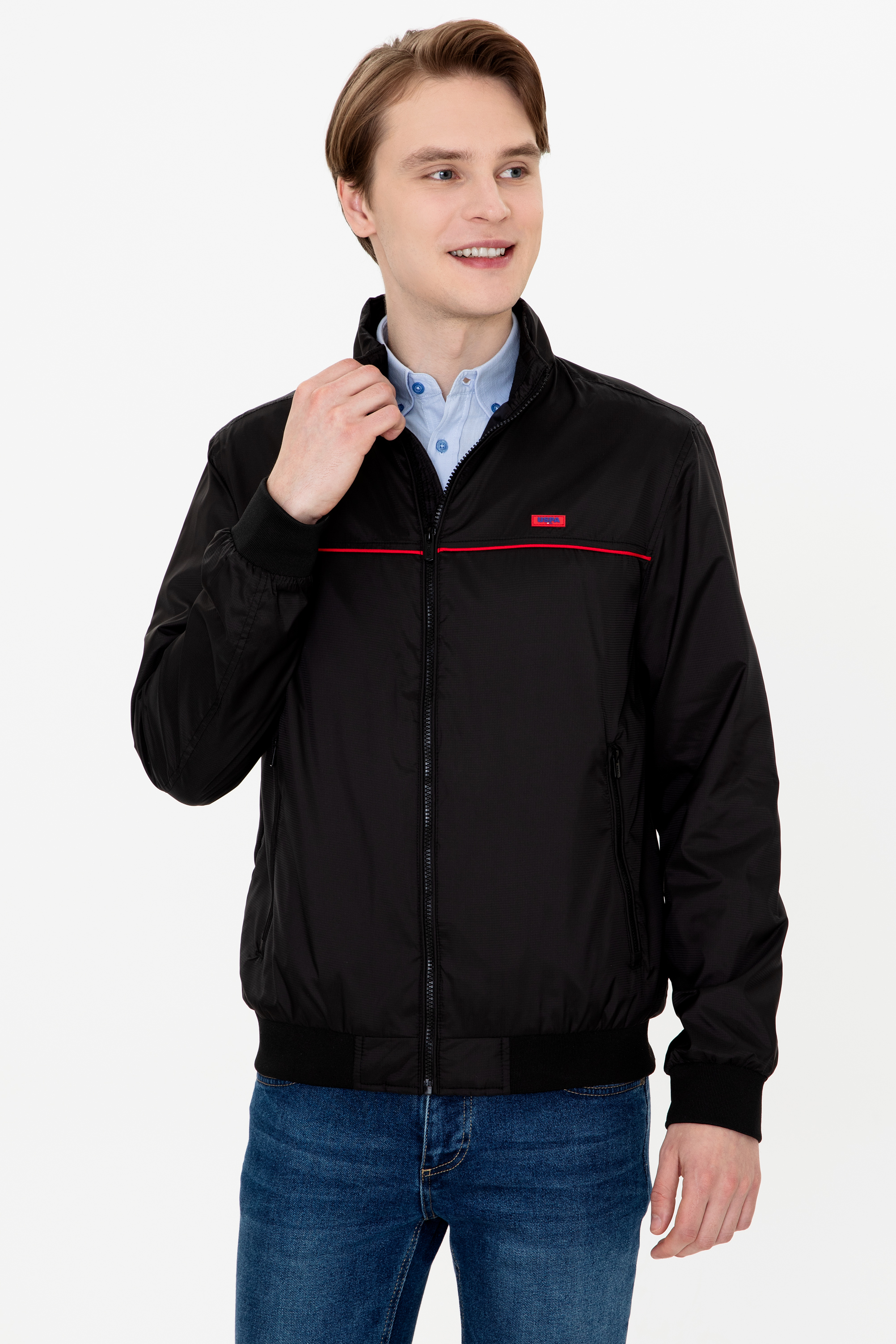 

Бомбер мужской U.S. POLO Assn. G081SZ0MS0AKSU22Y черный 56 RU, G081SZ0MS0AKSU22Y