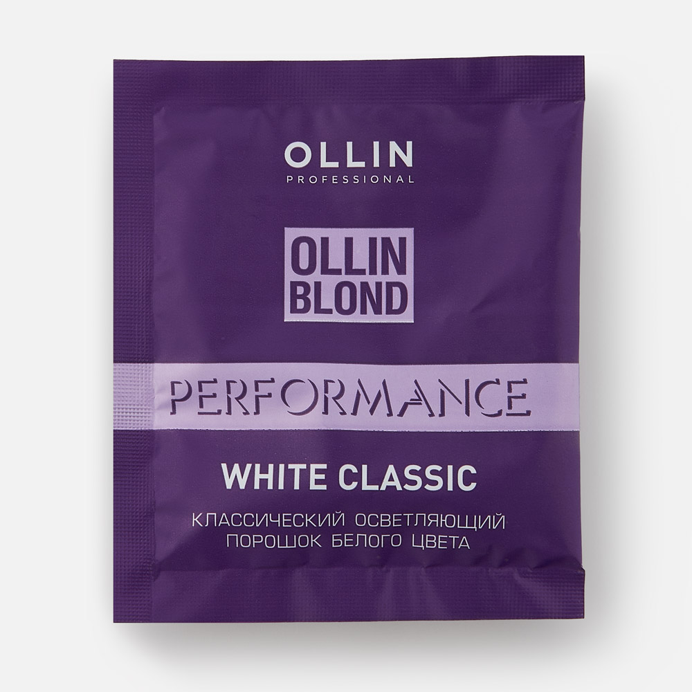 Осветлитель для волос OLLIN Professional White Classic Blond Powder белый 30 г