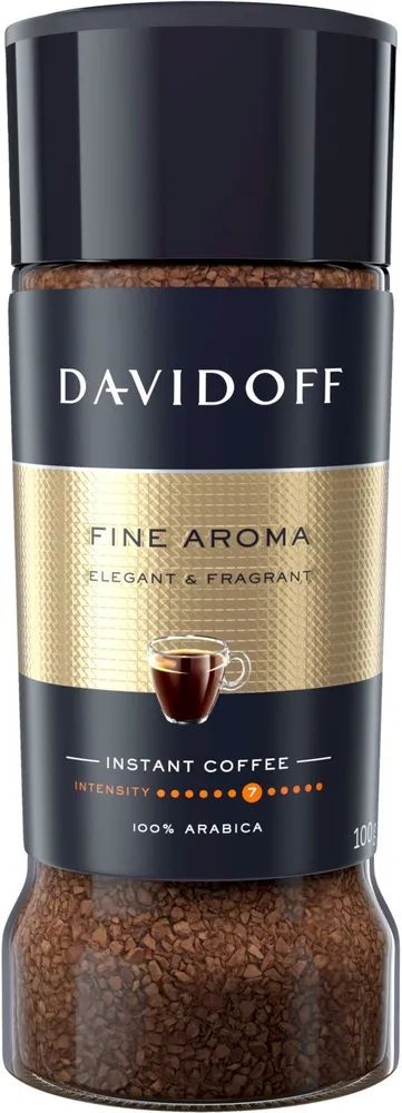 Кофе растворимый Davidoff fine aroma 100 г