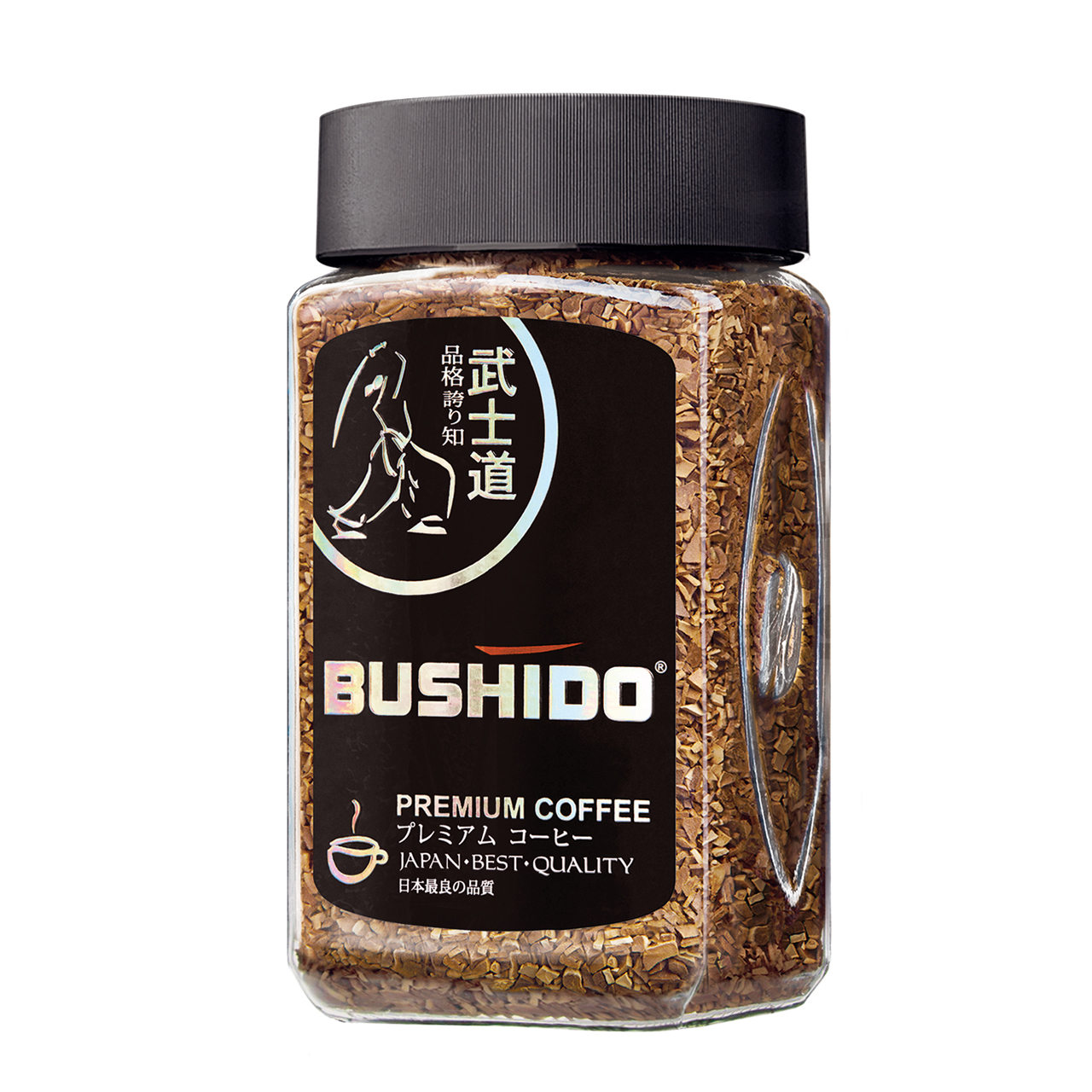Кофе Bushido Black Katana растворимый сублимированный, 100г