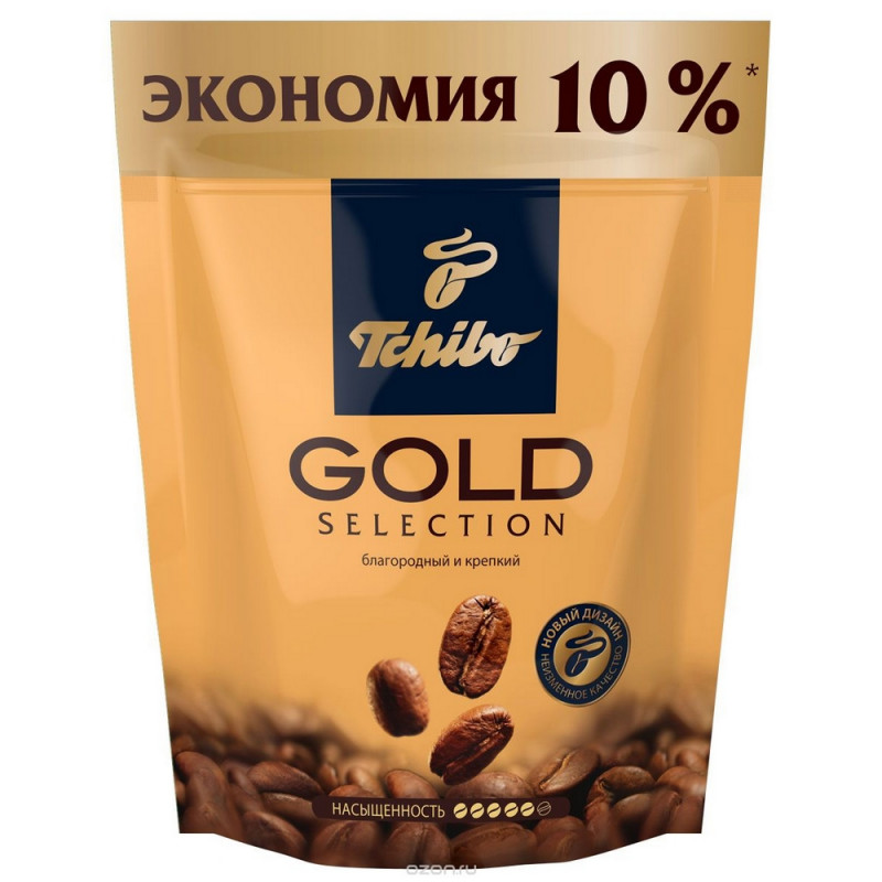 Кофе растворимый Tchibo gold selection 75 г