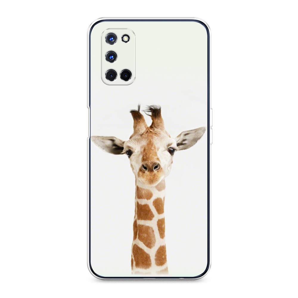 

Чехол для Oppo A52/A72 "Любопытный жираф", Бежевый;коричневый, 253250-1