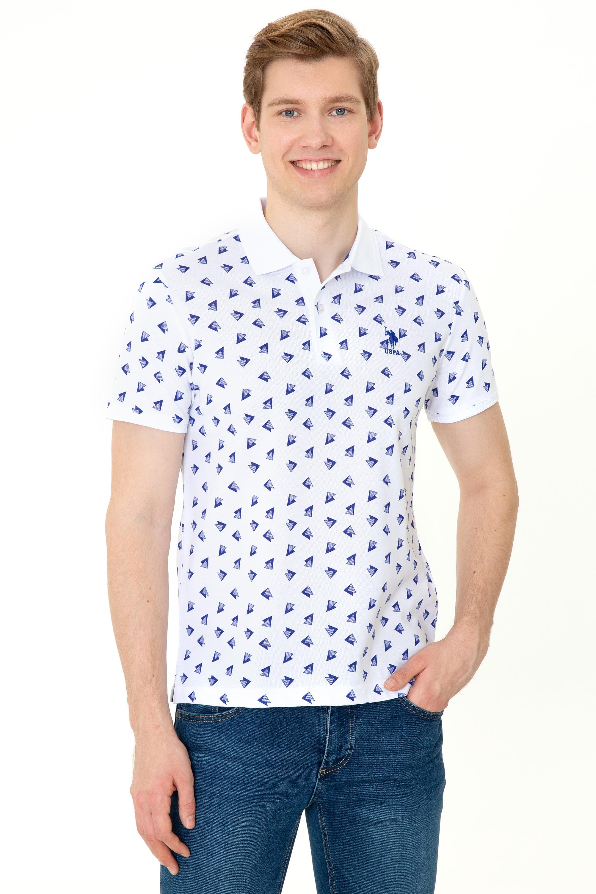 

Футболка мужская U.S. POLO Assn. G081SZ0110SALMON белая S, G081SZ0110SALMON