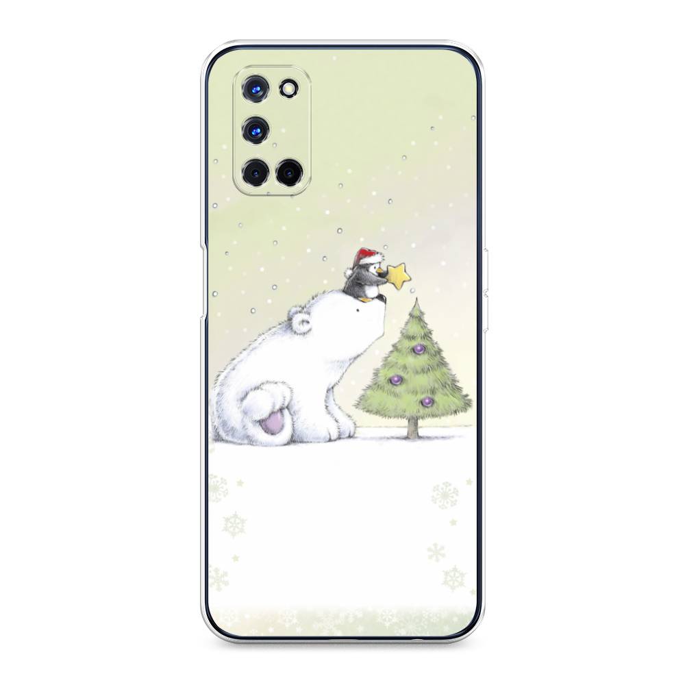 

Чехол для Oppo A52/A72 "Украшение елки", Белый;бежевый, 253250-5