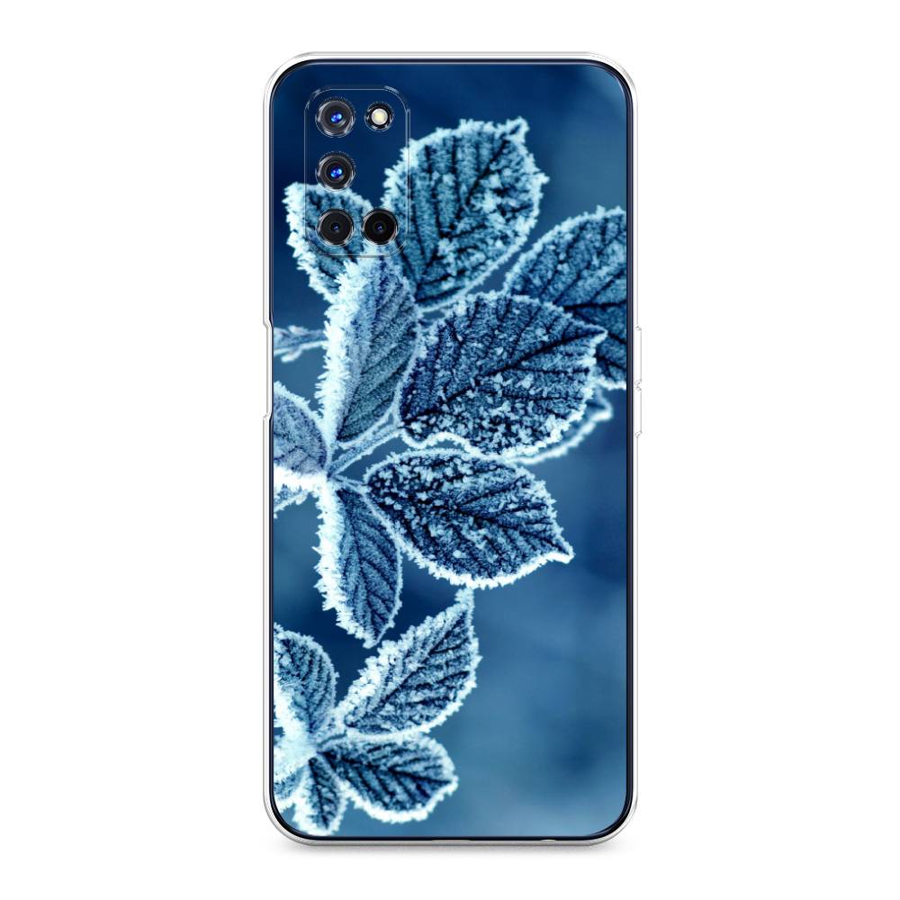 

Чехол для Oppo A52/A72 "Зима 6", Голубой;белый, 253250-2