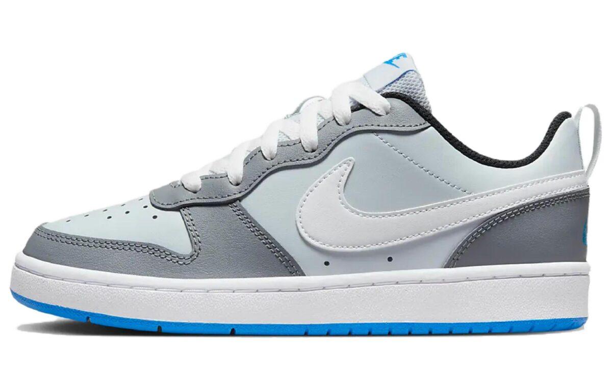 

Кеды унисекс Nike Court Borough Low 2 SE серые 38 EU, Серый, Court Borough Low 2 SE