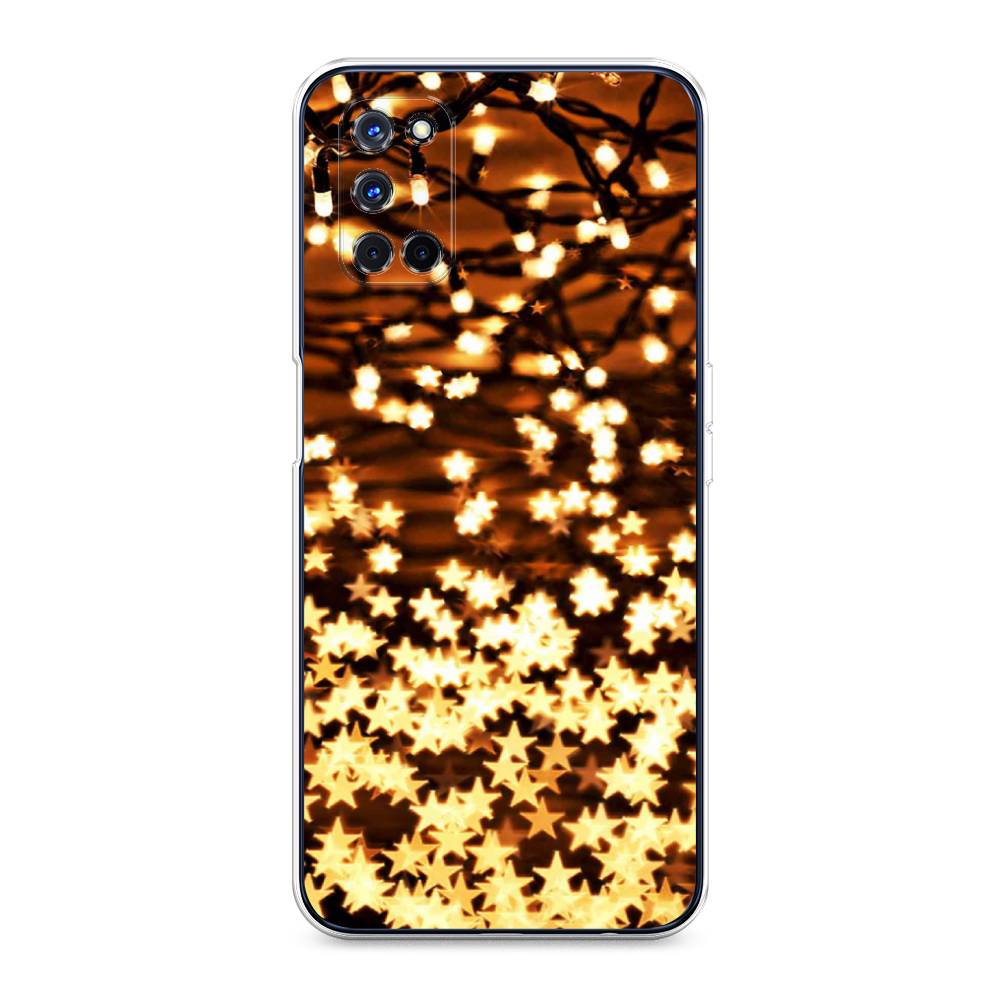 

Чехол для Oppo A52/A72 "Новогодняя гирлянда", Золотистый, 253250-5