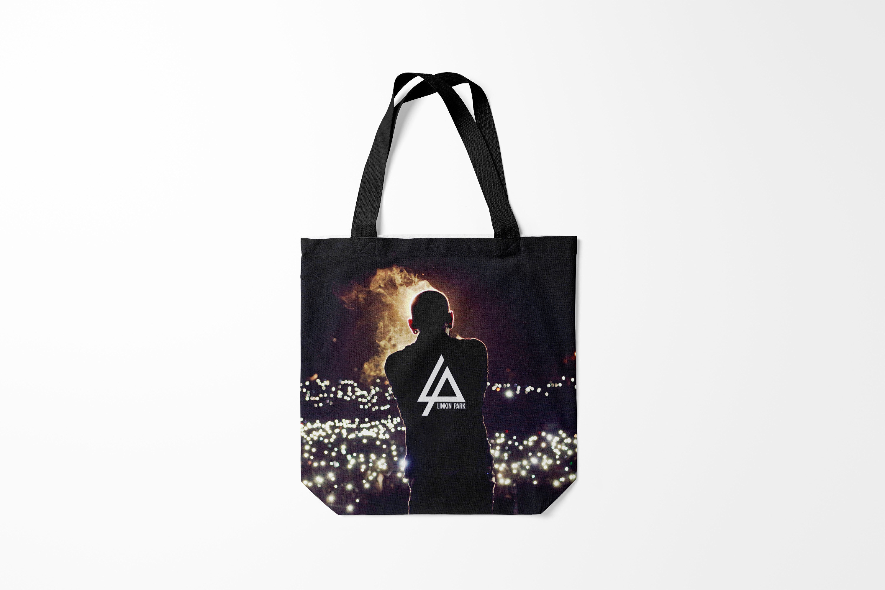 

Сумка шoппер унисекс Burnettie Linkin Park, разноцветный, Linkin Park