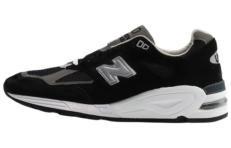 

Кроссовки унисекс New Balance NB 990 V2 Heritage D черные 43 EU, Черный, NB 990 V2 Heritage D