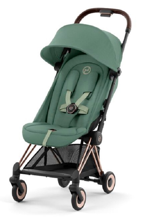 

Прогулочная коляска Cybex Coya на шасси Rosegold Leaf Green, Coya