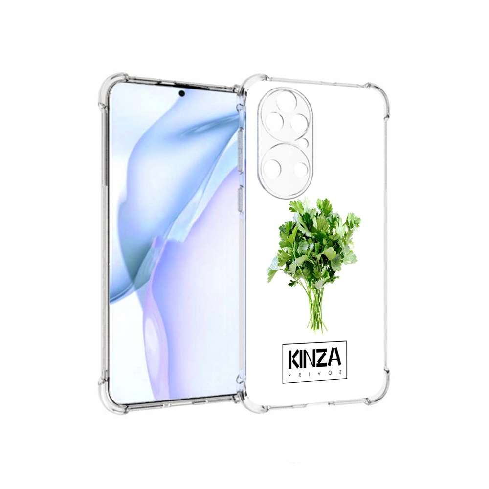 

Чехол MyPads Tocco для Huawei P50 Бренд Кинза, Прозрачный, Tocco