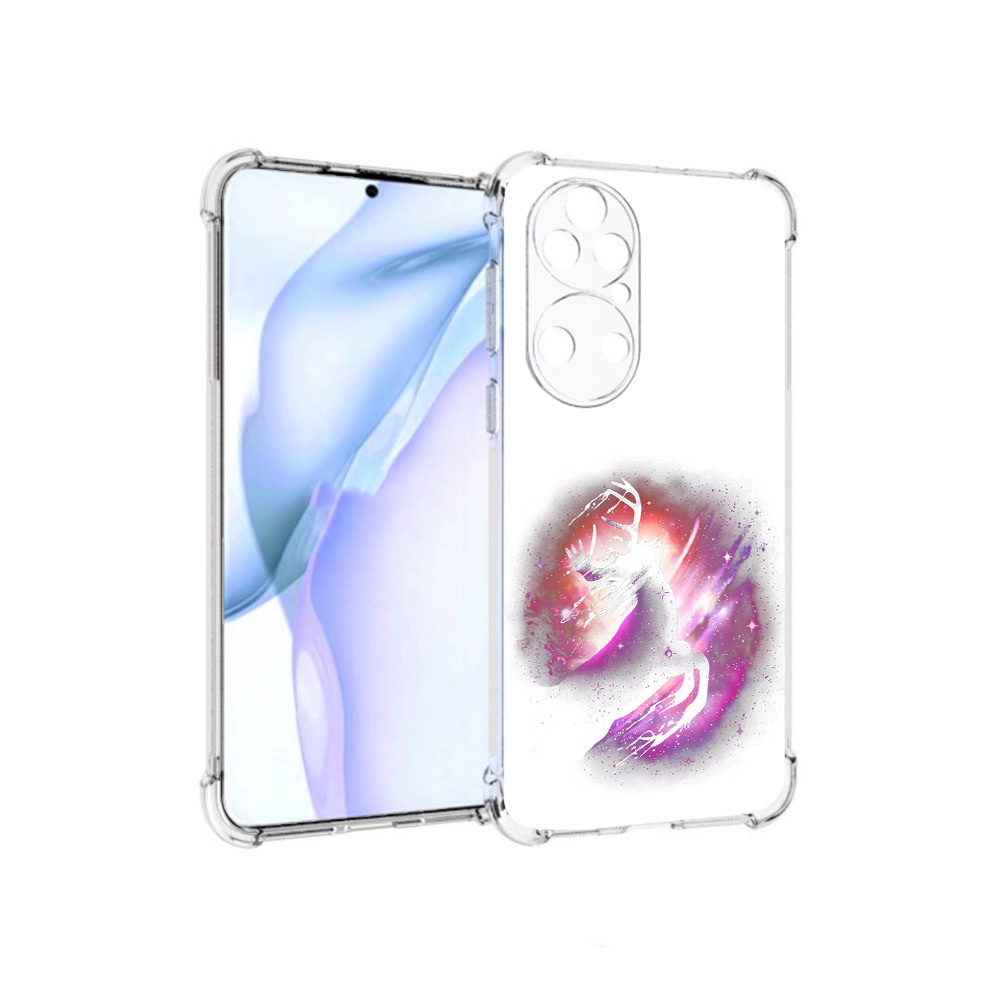 

Чехол MyPads Tocco для Huawei P50 звездный олень, Прозрачный, Tocco