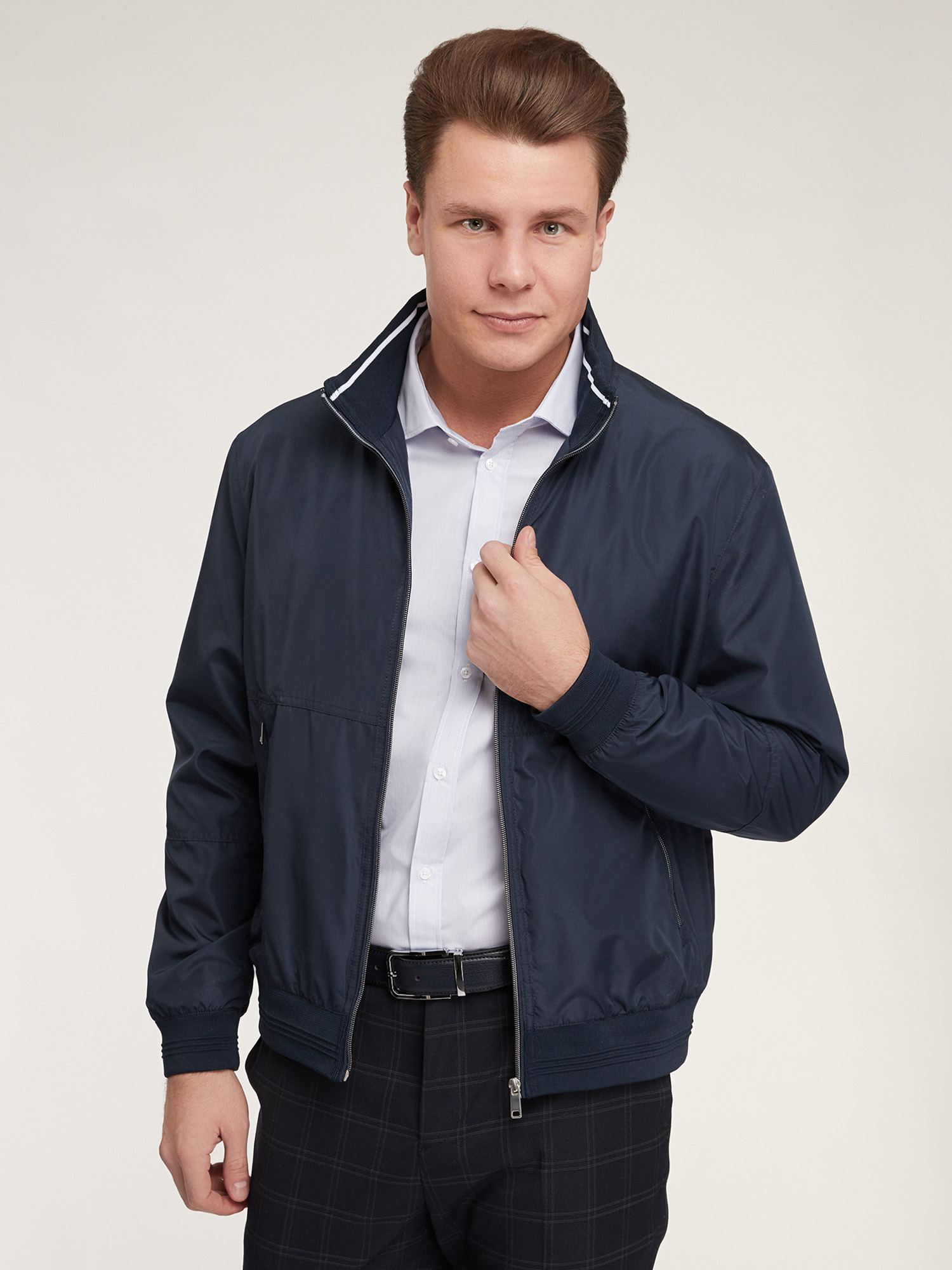 

Ветровка мужская oodji 1L511080M синяя L, 1L511080M