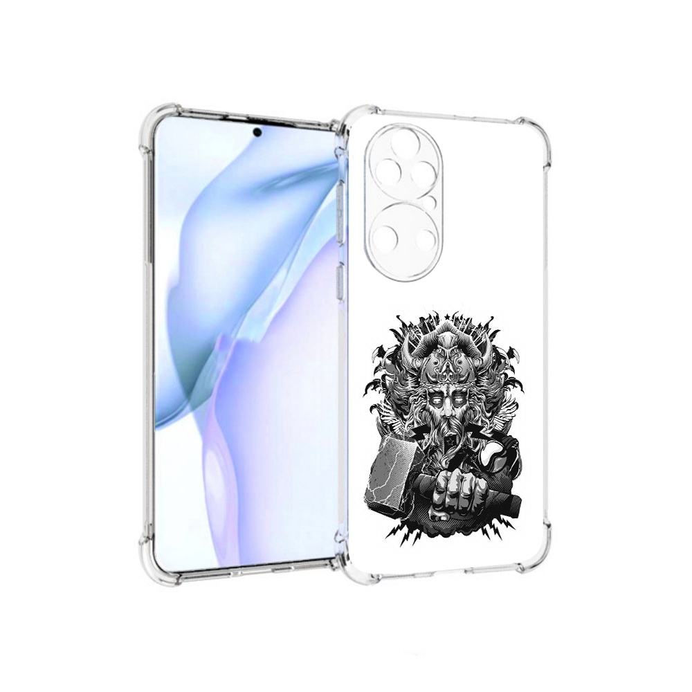 Чехол MyPads Tocco для Huawei P50 злой тор