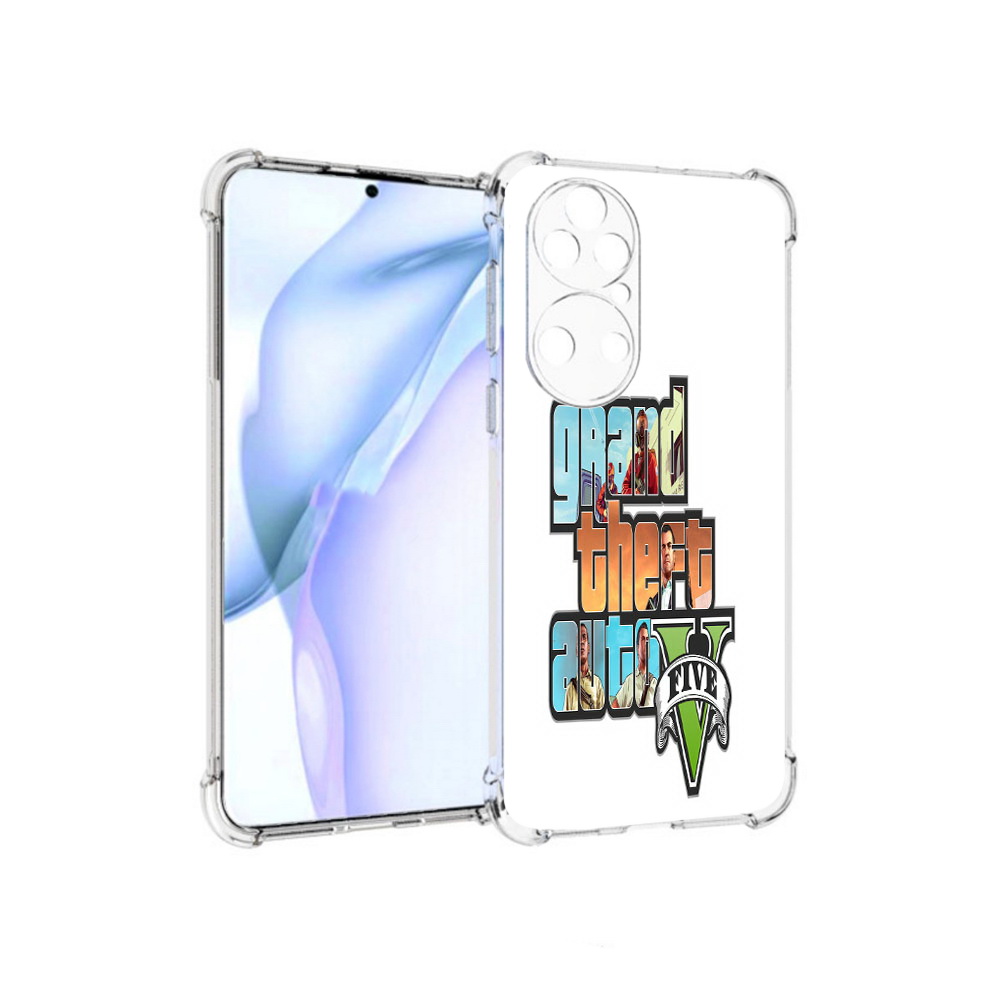 

Чехол MyPads Tocco для Huawei P50 игра гта, Прозрачный, Tocco