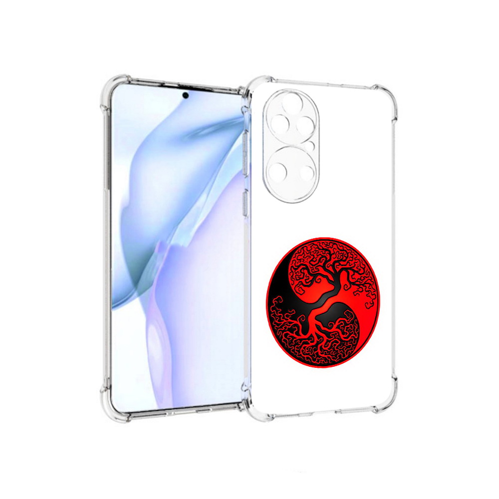 

Чехол MyPads Tocco для Huawei P50 инь янь дерево, Прозрачный, Tocco
