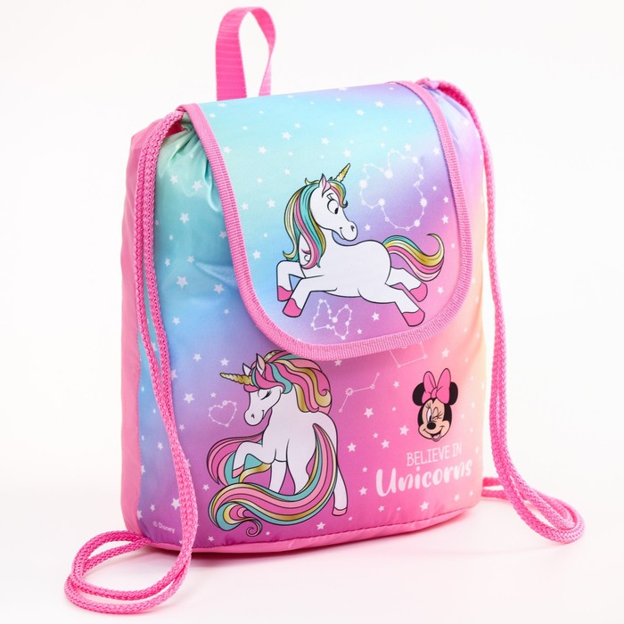 

Рюкзак детский Disney СР-01 29*21.5*13.5 Минни Маус Единорог, Розовый
