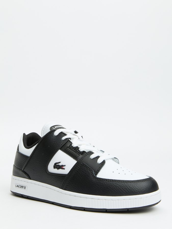 

Кеды мужские Lacoste 748SMA0016 черные 44.5 EU, Черный, 748SMA0016