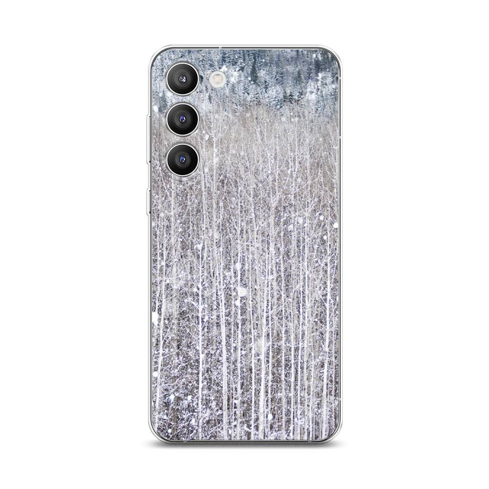 

Чехол на Samsung Galaxy S23 Plus 5G "Снежный лес", 2107450-5