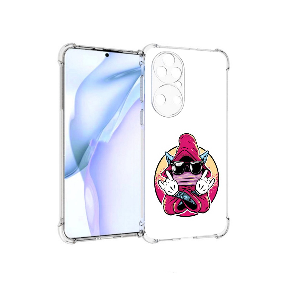 

Чехол MyPads Tocco для Huawei P50 йоу, Прозрачный, Tocco