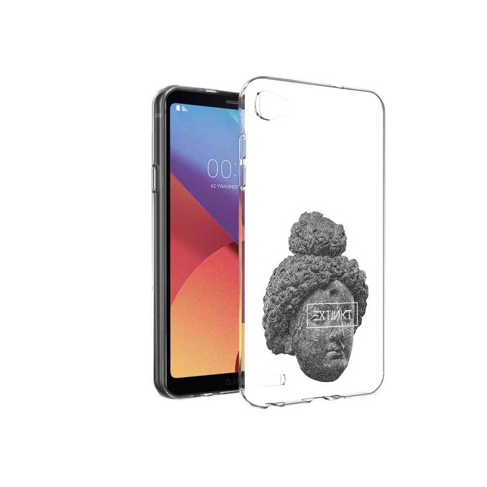 

Чехол MyPads Tocco для LG G6 mini каменное лицо девушки, Прозрачный, Tocco