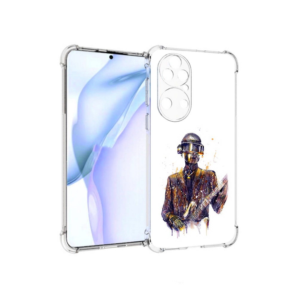 

Чехол MyPads Tocco для Huawei P50 космо-гитарист, Прозрачный, Tocco