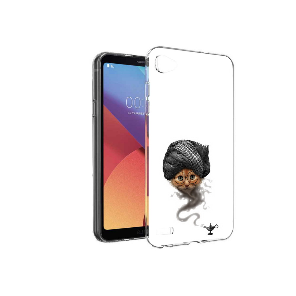 

Чехол MyPads Tocco для LG G6 mini кот джин, Прозрачный, Tocco