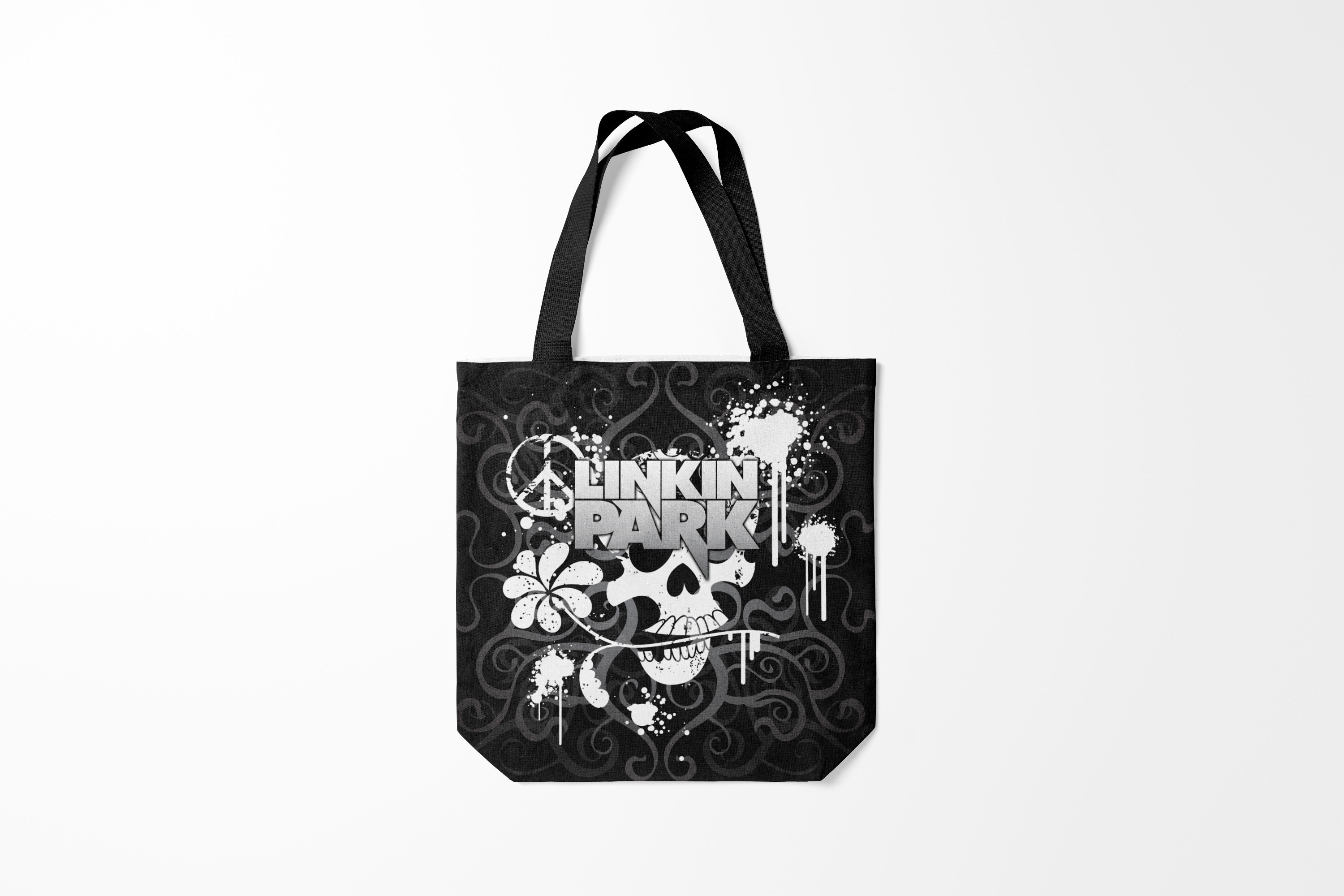 

Сумка шoппер унисекс Burnettie Linkin Park, разноцветный, Linkin Park