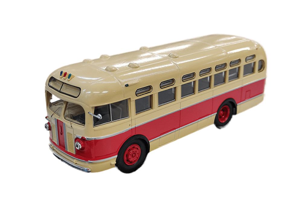 Модель коллекционная CLASSICBUS ZIS-155 (ussr russia) 1949-1957 beige/red | ЗИС-155