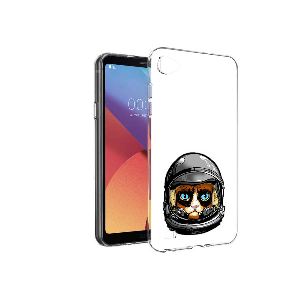 

Чехол MyPads Tocco для LG G6 mini кот космонавт, Прозрачный, Tocco