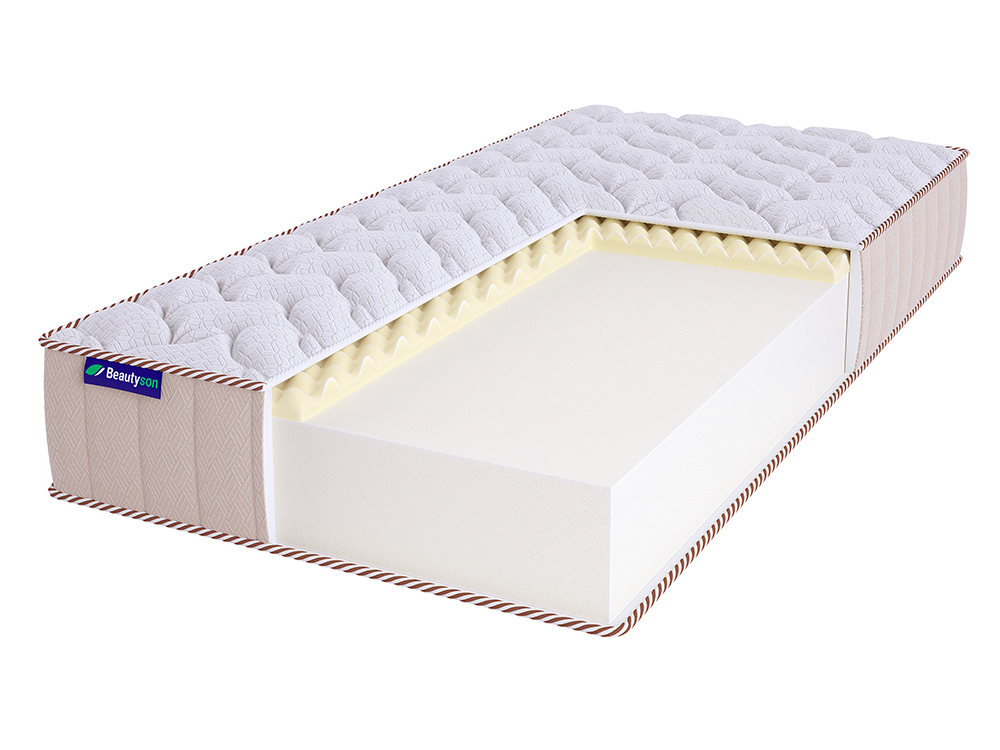 

Матрас BeautySon FOAM 14 Massage LUX 75х195, Белый, FOAM 14 Massage LUх