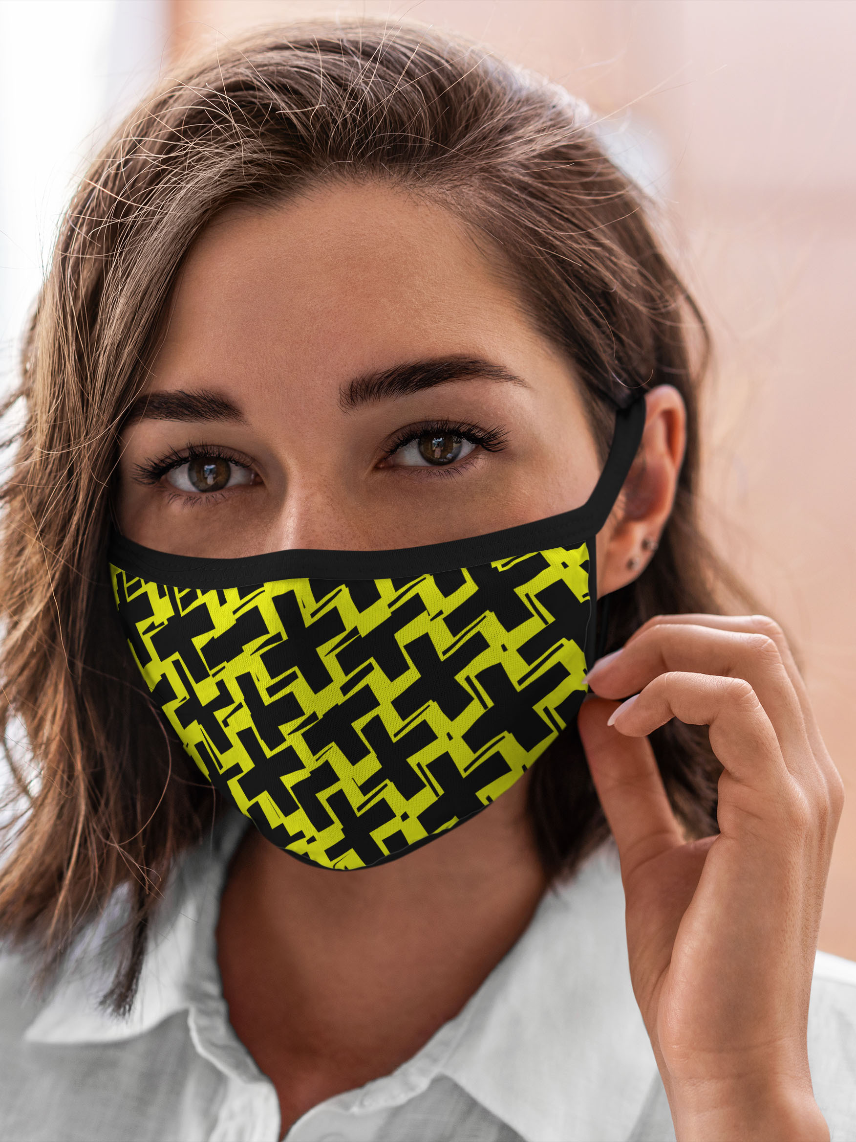 

Многоразовая маска унисекс Burnettie Геометрия Background, Разноцветный, Геометрия Background