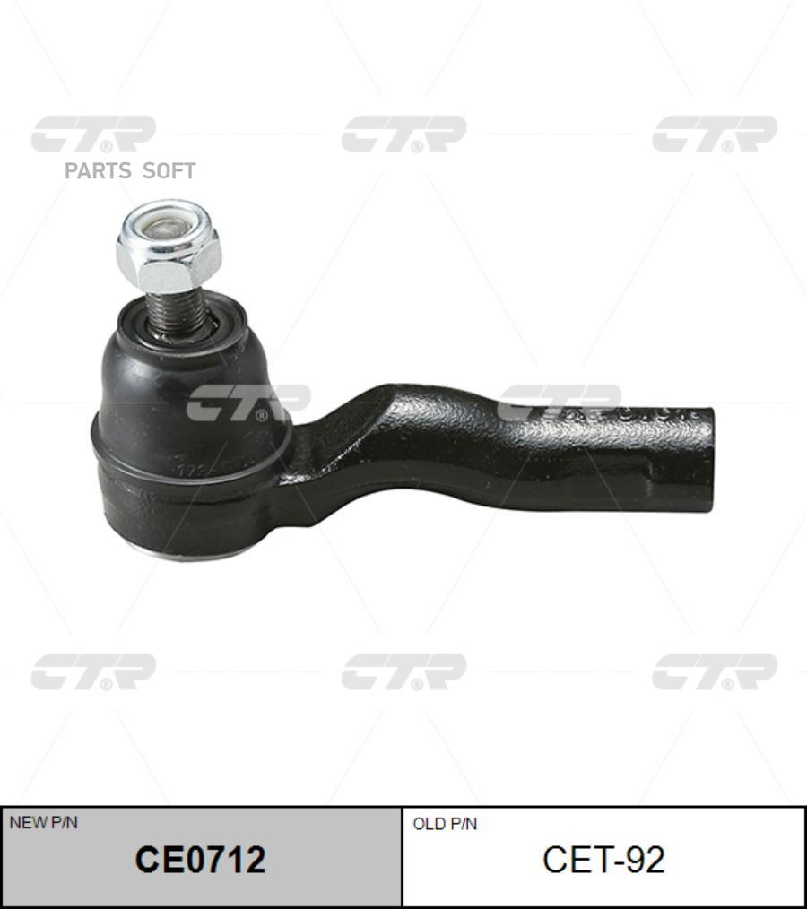 

Наконечник Рулевой Тяги Toyota Mark2 92- Gx90 Lx90 Sx90 Ce0712 CTR cet-92