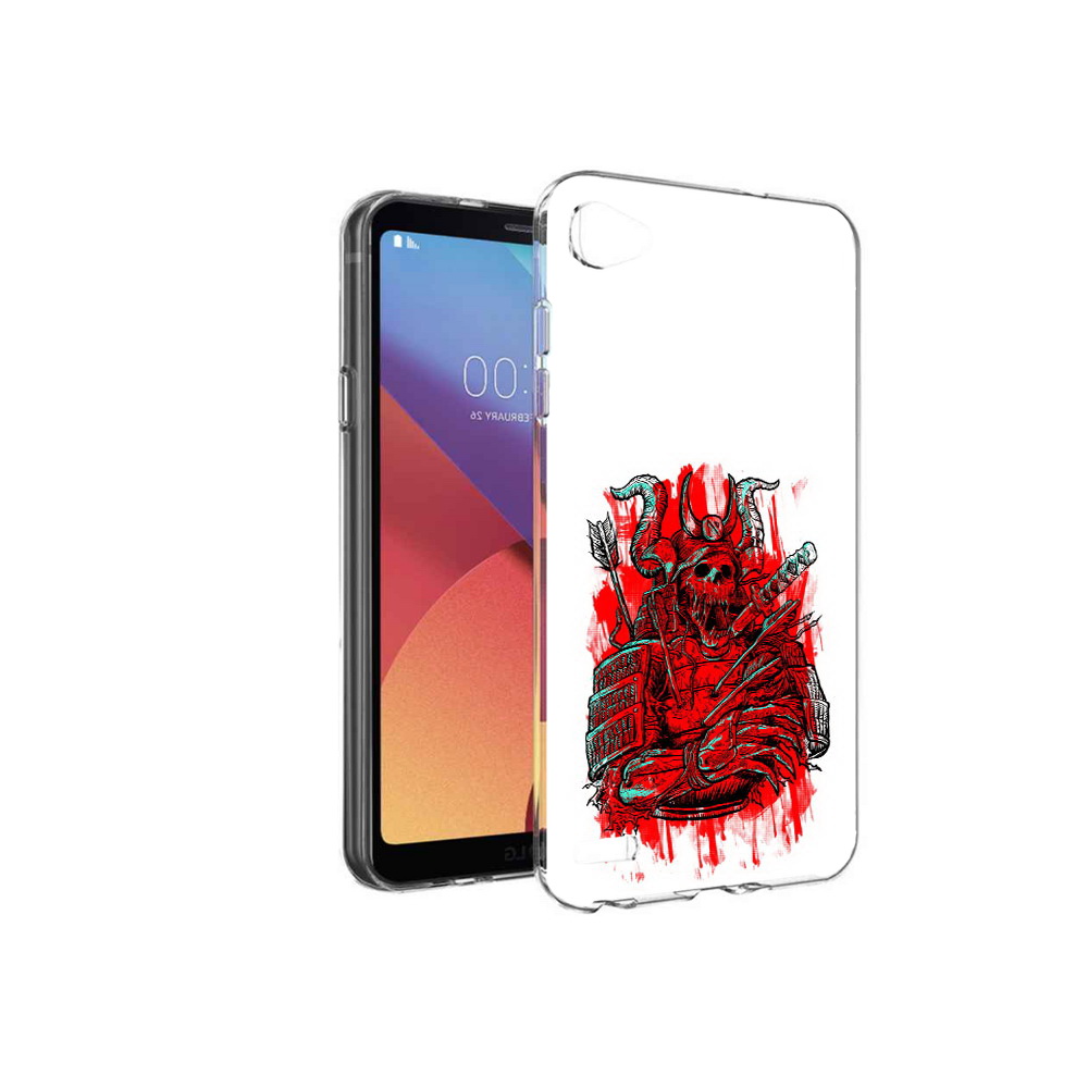 

Чехол MyPads Tocco для LG G6 mini красный скелет воин, Прозрачный, Tocco