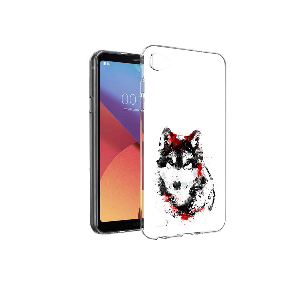 

Чехол MyPads Tocco для LG G6 mini кровавый волк, Прозрачный, Tocco