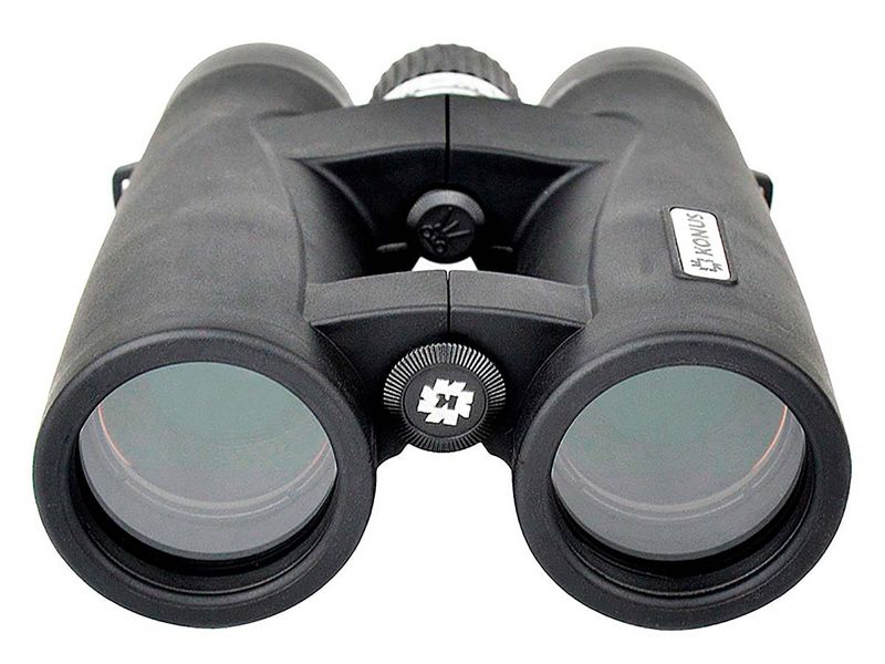 

Бинокль Konus Mission-HD 10x42 WA, Roof-призмы, Bak-4, Open Bridge, Wide Angle, 602г