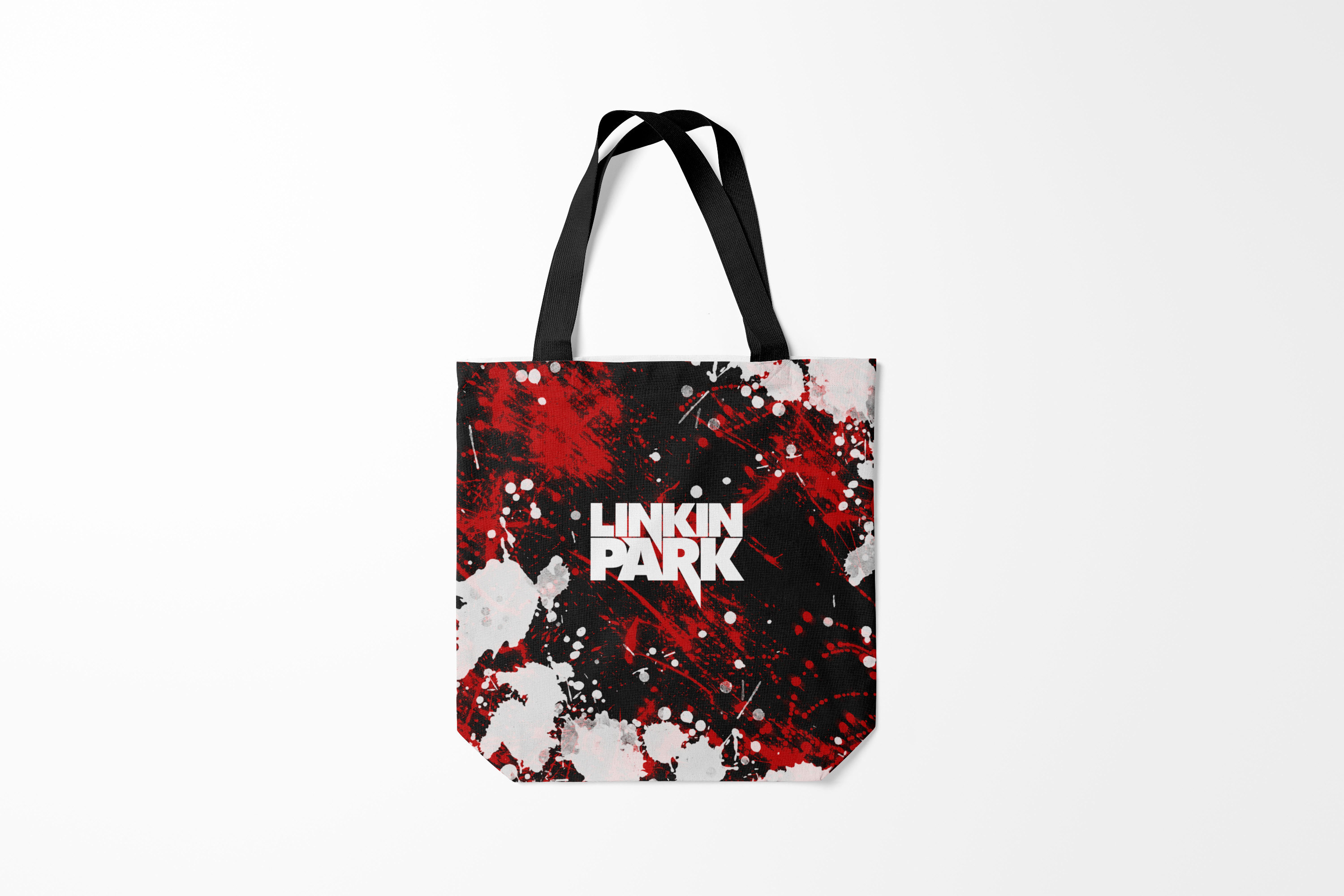 

Сумка шoппер унисекс Burnettie Linkin Park, разноцветный, Linkin Park