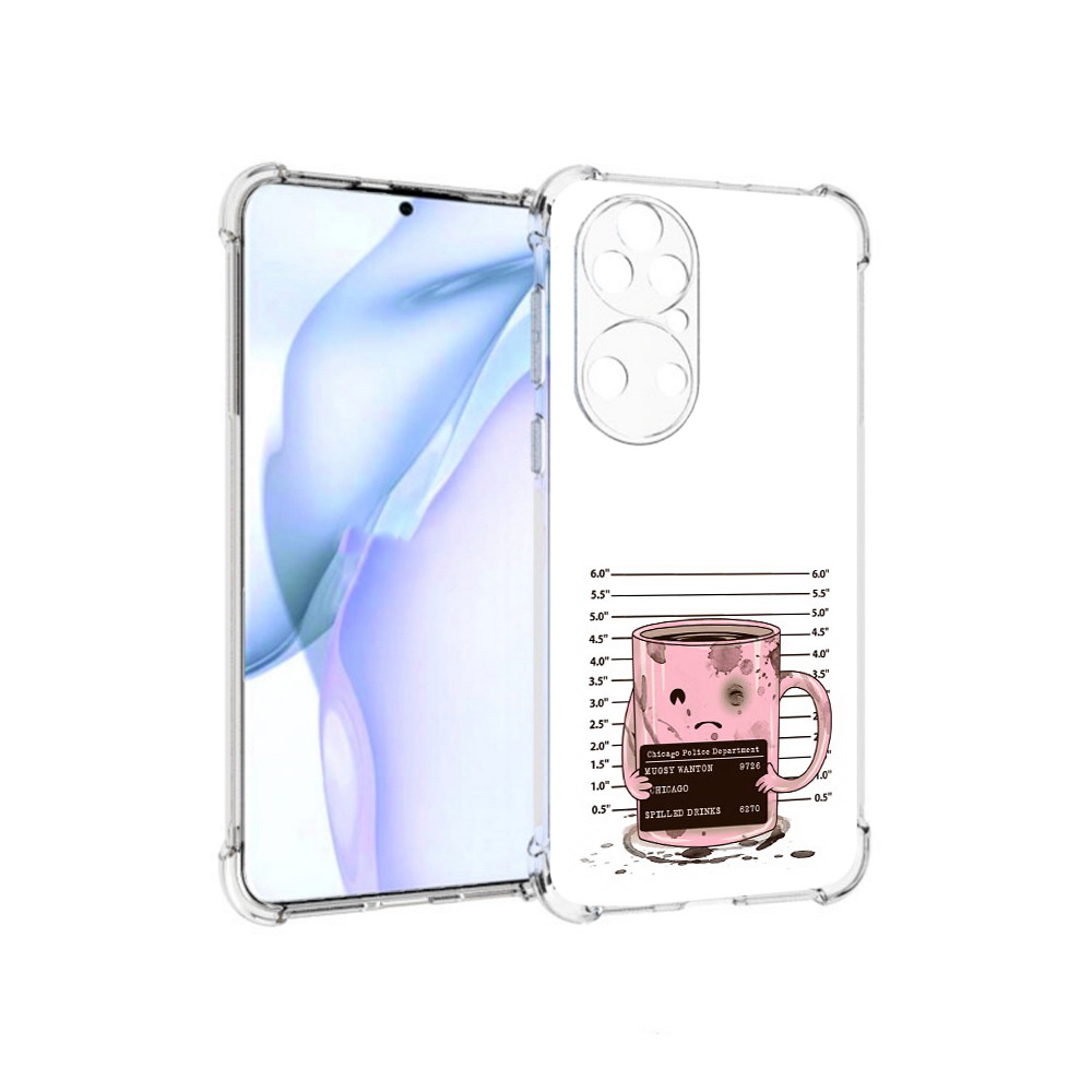 

Чехол MyPads Tocco для Huawei P50 кружка, Прозрачный, Tocco