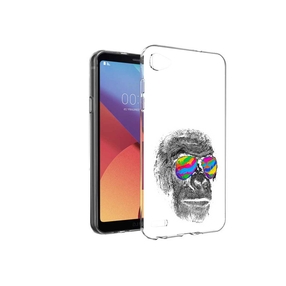 

Чехол MyPads Tocco для LG G6 mini крутая обезьяна в очках, Прозрачный, Tocco