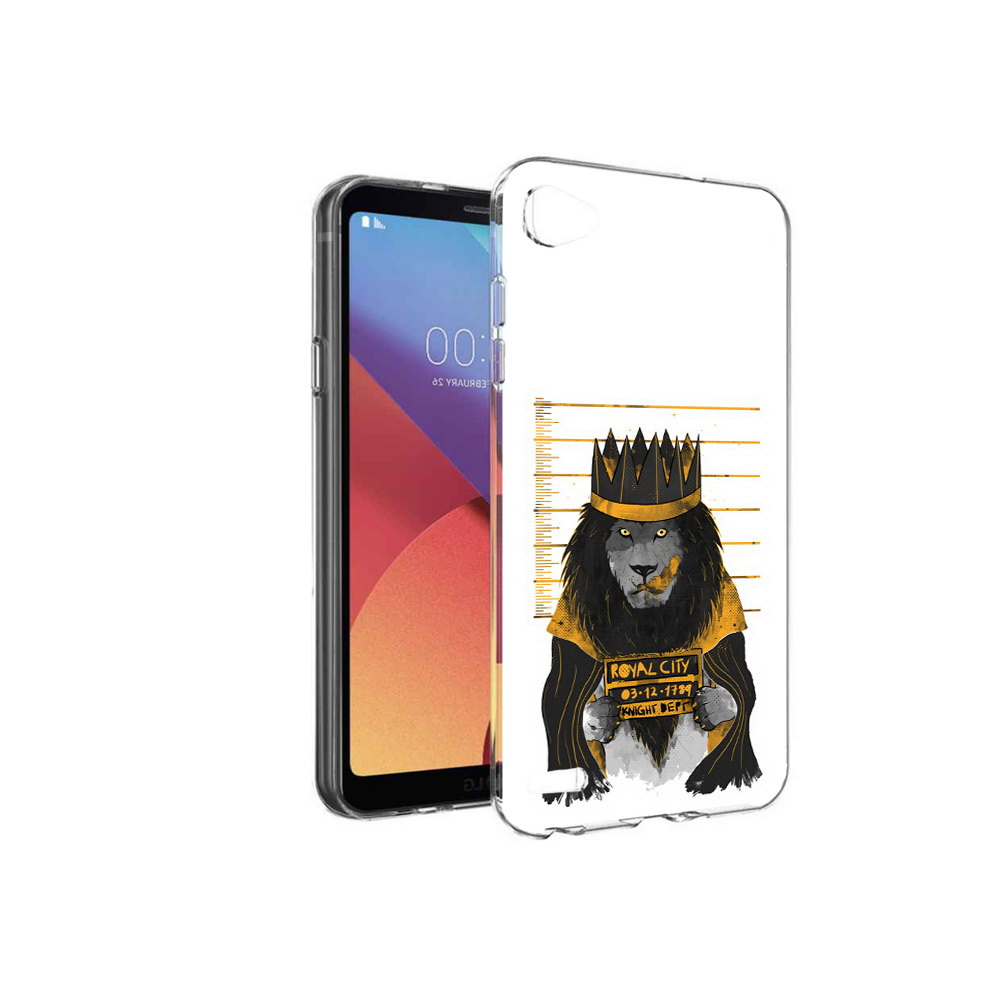 

Чехол MyPads Tocco для LG G6 mini лев в законе, Прозрачный, Tocco
