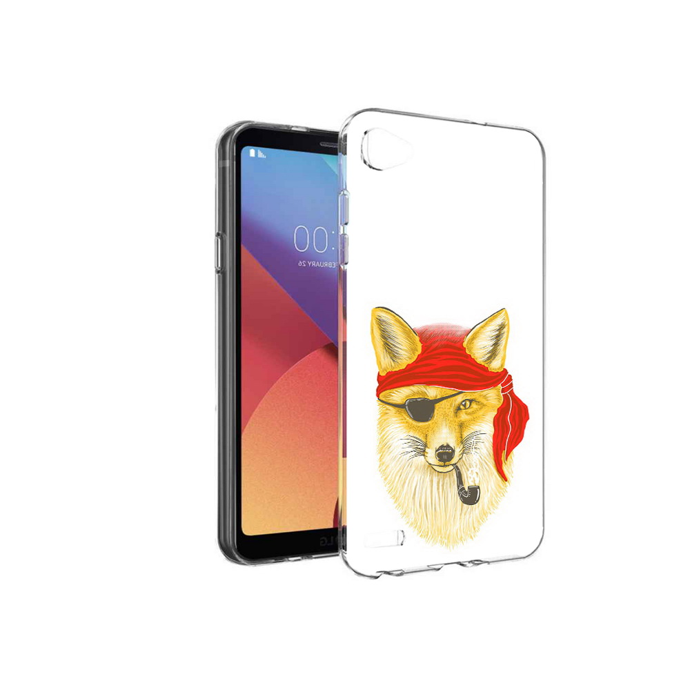 

Чехол MyPads Tocco для LG G6 mini лиса-пират, Прозрачный, Tocco