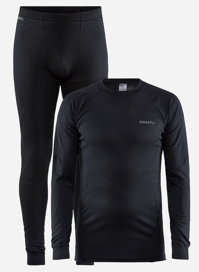

Комплект термобелья мужской Craft Core Dry, black, Core Dry