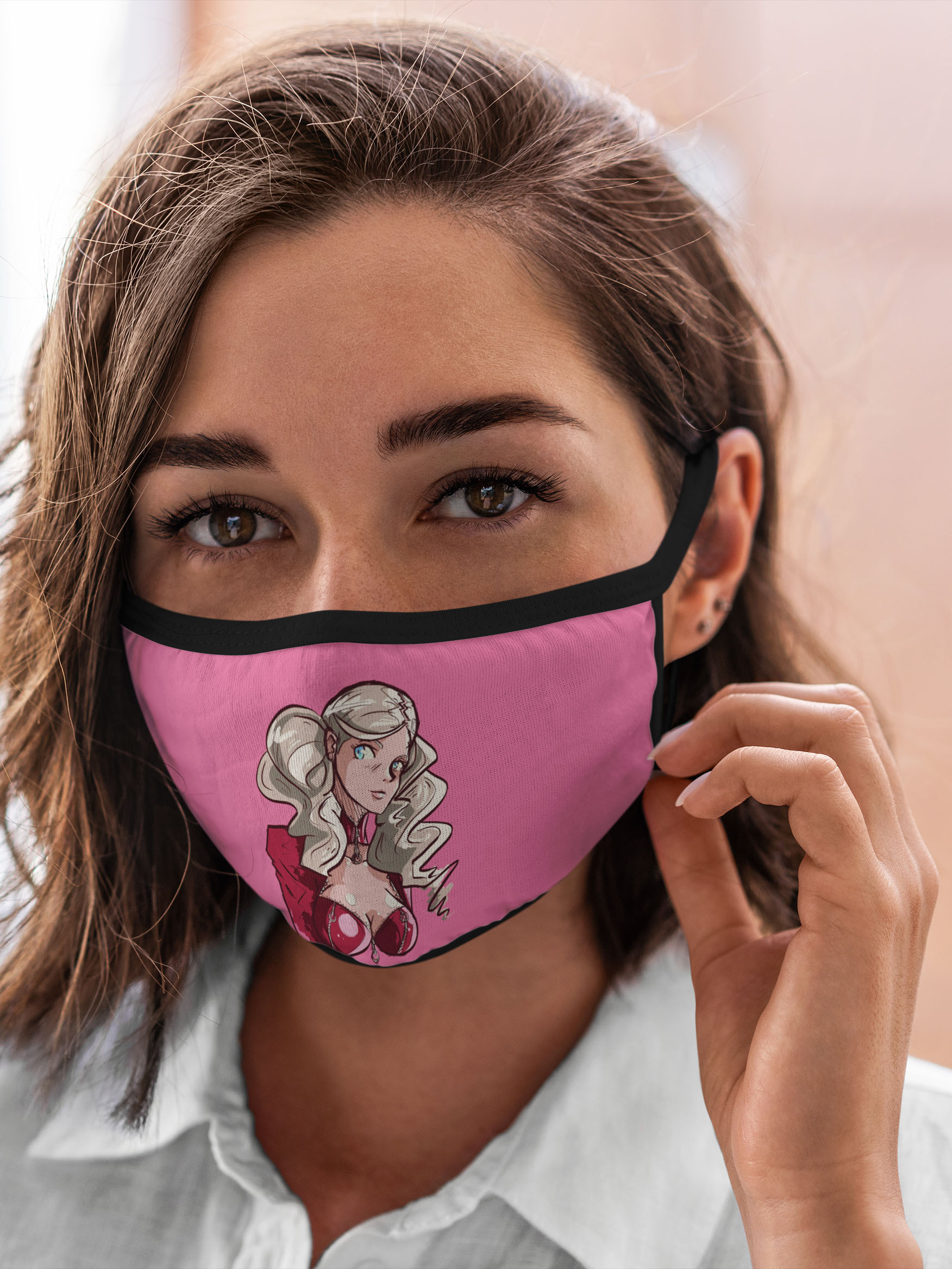 

Многоразовая маска унисекс Burnettie Persona 5 Милая Такамаки, Разноцветный, Persona 5 Милая Такамаки