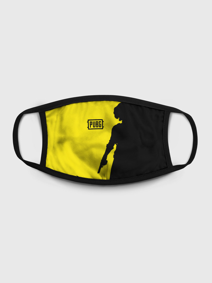 

Многоразовая маска унисекс Burnettie Пабг Yellow, Разноцветный, Пабг Yellow