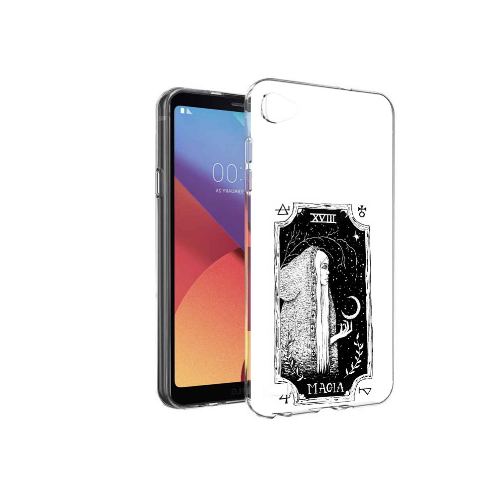 

Чехол MyPads Tocco для LG G6 mini лунная магия, Прозрачный, Tocco