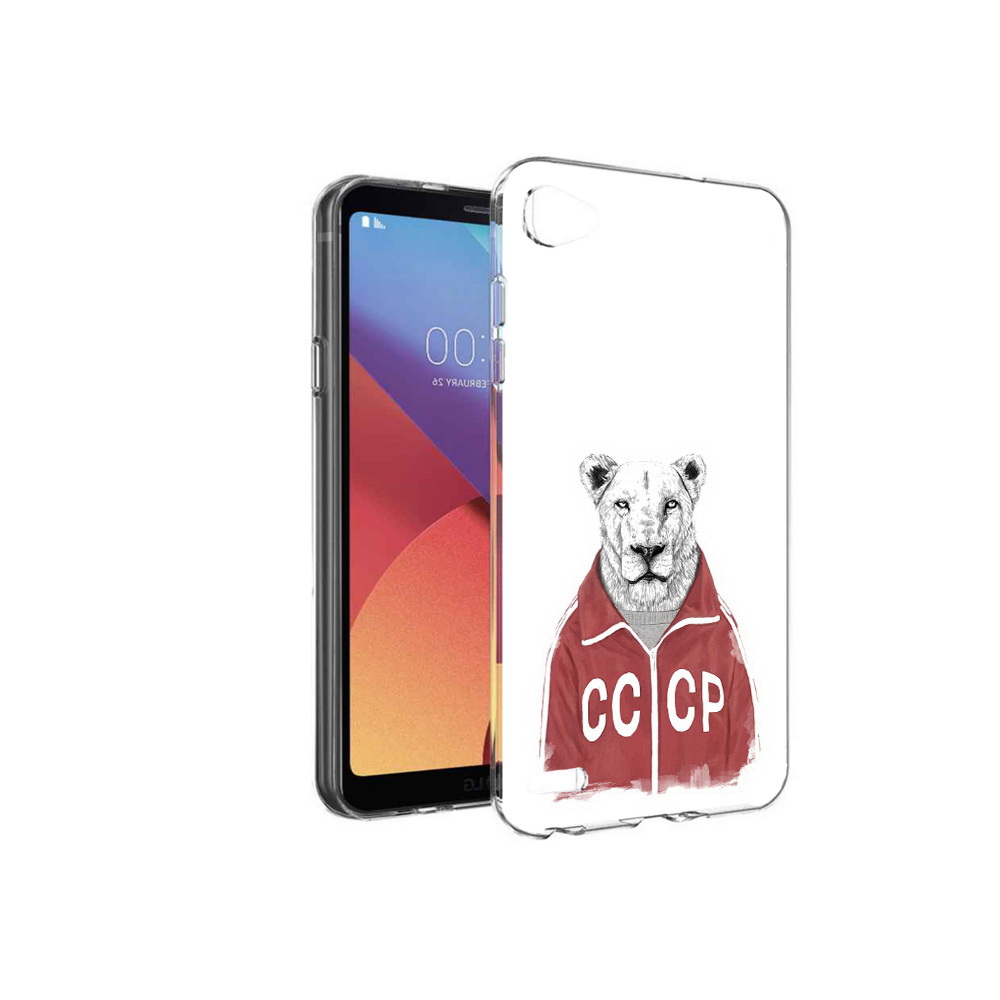 

Чехол MyPads Tocco для LG G6 mini львица ссср, Прозрачный, Tocco