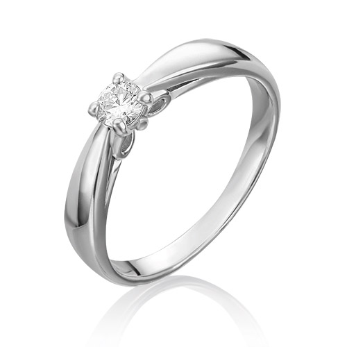

Кольцо из золота р. 16 PLATINA jewelry 01-1594-00-101-1120-30, бриллиант, 01-1594-00-101-1120-30