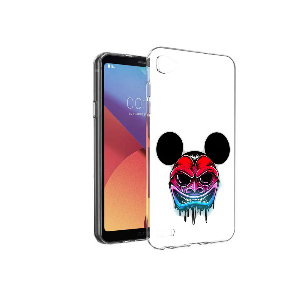 

Чехол MyPads Tocco для LG G6 mini микки в маске, Прозрачный, Tocco