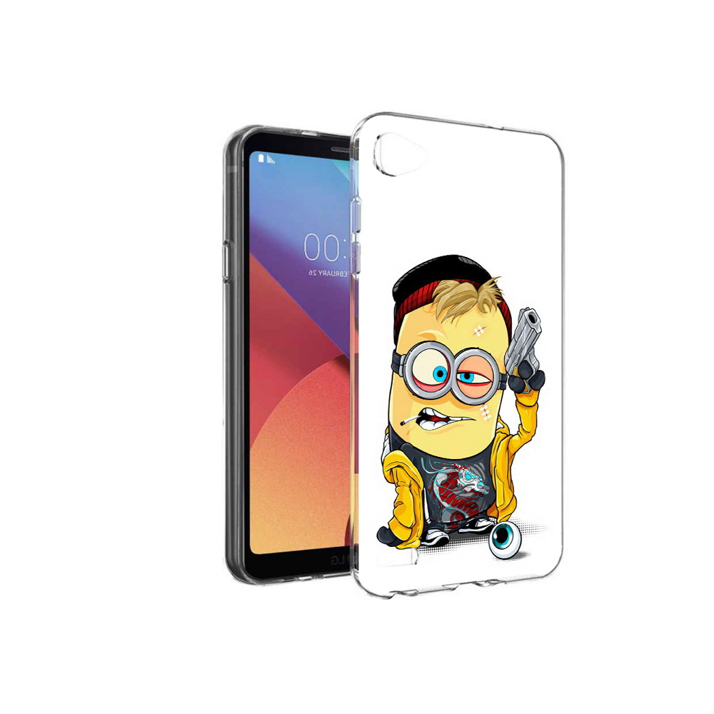 

Чехол MyPads Tocco для LG G6 mini миньон бандит, Прозрачный, Tocco